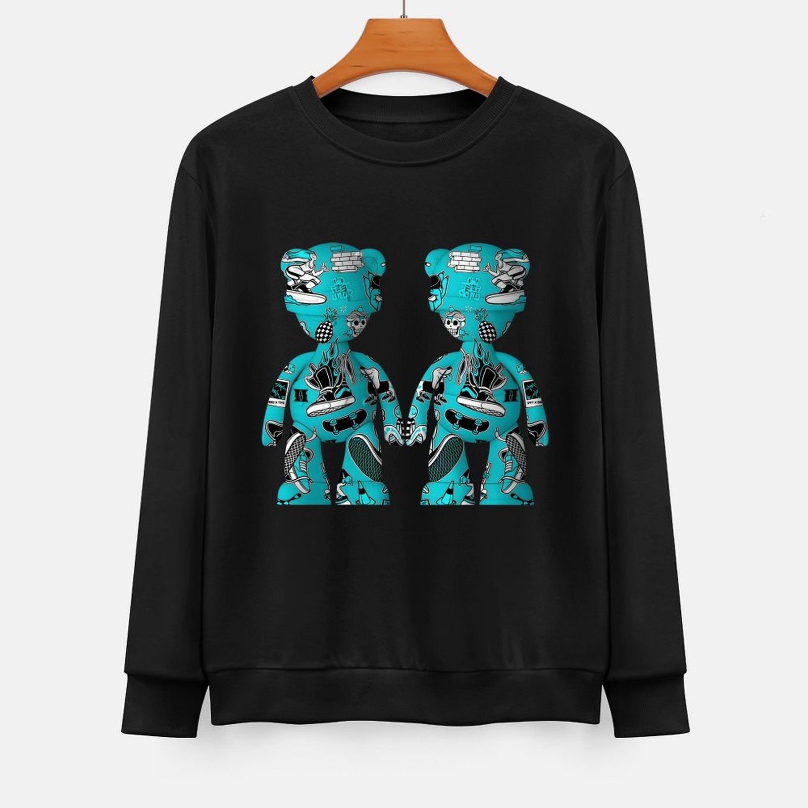 Long Sleeve With Front PatternRegular Smooth